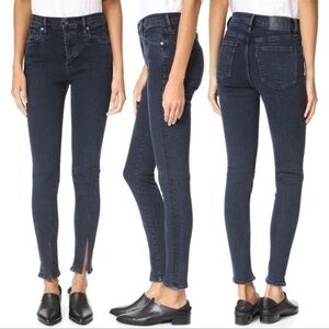 Levi's Made & Crafted Silver High Rise Skinny Jean